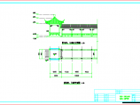 美观大方的亭廊景观设计CAD图纸图片1