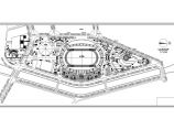 某地区体育场规划总平面设计图（有比例）图片1