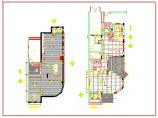 三层别墅装修设计CAD方案设计图（含手绘图）图片1