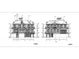 某地2层框架结构法式别墅建筑施工图纸（含效果图）图片1
