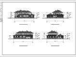 汉泉山庄别墅建筑结构设计施工图纸图片1