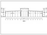 某地区5跨单层钢结构厂房施工图纸（含100吨吊车）图片1
