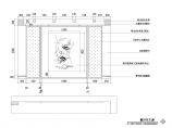 【咸阳】东南亚风情三室两厅样板房室内装修设计图纸图片1