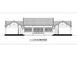 经典中国仿古建筑四合院住宅施工图（含鸟瞰图和透视图）图片1