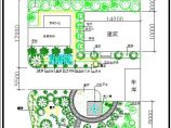 私人住宅庭院带菜地的景观绿化cad规划图纸图片1