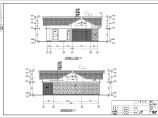 淳安单层砖混结构公共厕所建筑结构设计施工图图片1