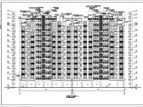 某地区十一层框架结构住宅楼建筑施工图（一梯四户）图片1