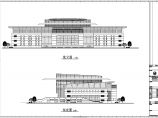 温州某五层框架结构会议中心建筑方案设计图图片1