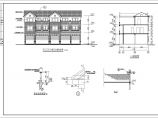 某地三层底框结构别墅建筑结构设计施工图纸图片1