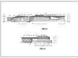 某地区三层框架结构温泉接待中心建筑设计方案图纸图片1