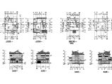 三层长12.00米 宽12.70米农村自建房建筑设计图cad施工图（实用）图片1