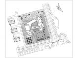 某大学四层框架结构展览馆建筑设计方案图（含鸟瞰图）图片1