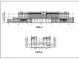 广州8层框架结构酒店建筑设计方案图纸图片1