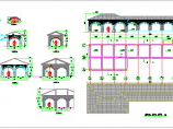 某景观休闲廊架设计CAD详图（详细）图片1