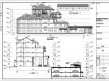 泉州某五层框架结构别墅建筑设计施工图图片1