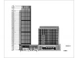 某地50层高级商业酒店建筑施工图（211.1米）图片1