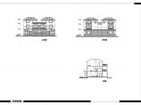 某地简洁三层新农村房屋建筑设计图纸图片1