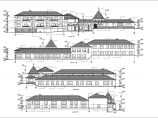 某地市二层城堡式幼儿园建筑设计施工图纸图片1