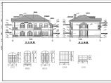 某地二层砌体结构别墅建筑设计施工图图片1