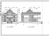 某地2层砖混结构企业办公别墅建筑方案设计图片1