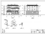 三层框架结构私人住宅楼建筑施工图图片1