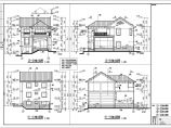 漳州三层框架结构小型别墅建筑设计施工图图片1