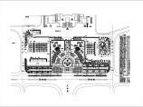 火车站广场园林景观设计规划平面图图片1