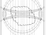 【河北】三层框架结构拱形体育馆建筑施工图图片1