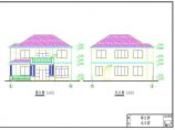二层别墅全套建筑结构施工图纸（含设计说明）图片1