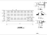某三层框架结构厂房建筑设计施工图纸图片1