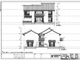 苏州某地两层砖混结构别墅建筑设计方案图纸图片1