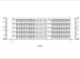 成都市阳光中学4层混凝土框架结构教学综合楼建筑施工图纸图片1