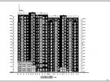 台州市某地十七层框架剪力墙结构高层公寓建筑设计施工图纸图片1