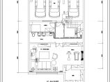 【营口】三层别墅冷水热水排水平面系统图纸图片1
