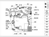 【江苏省】某地区小型庭院景观设计平面图图片1
