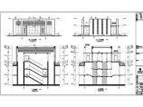 某小区地下两层大型车库建筑设计施工图图片1