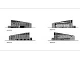 东莞市某三层展示中心建筑方案设计图图片1