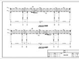 某地区钢结构天桥连廊结构设计图纸图片1