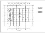 五层排架钢结构独立基础厂房结构施工图图片1