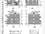 某地3层混合结构别墅建筑和结构施工图纸图片1