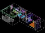 【广东】一室一厅家居装修三维立体图（附效果图）图片1