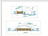 最新文化广场建筑设计图纸（共5张）图片1