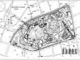 某市某中央公园规划设计总平面图纸图片1