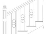CAD室内设计施工图常用图块之楼梯扶手图片1