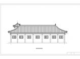 北京某两层旧房改造四合院建筑设计施工图图片1
