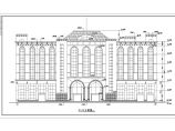 白银市万盛房地产6层混凝土框架结构综合楼建筑施工图纸图片1