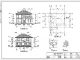 济南某地两层砖混结构别墅建筑结构设计施工图纸图片1
