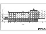 杭州某五层框架结构酒店建筑设计方案图图片1