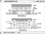 新型农村双拼独院式住宅建筑设计方案图图片1