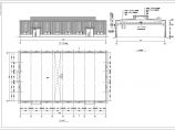 某地27米跨轻钢厂房结构设计施工图图片1